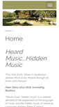 Mobile Screenshot of heardmusic.co.uk